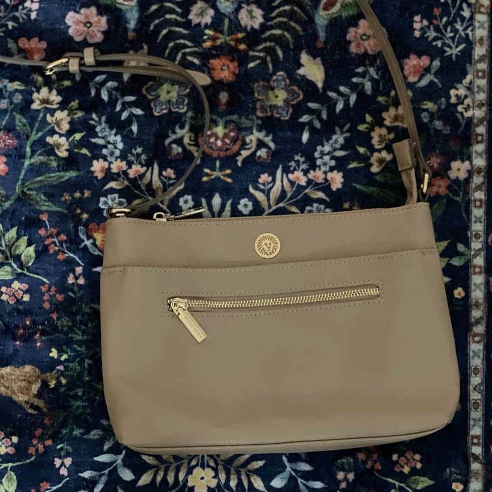 Elegant Tan Crossbody Bag